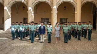 La Guardia Civil de Extremadura recibe a 47 nuevos agentes en prácticas: "Poder vestir este uniforme era mi sueño"