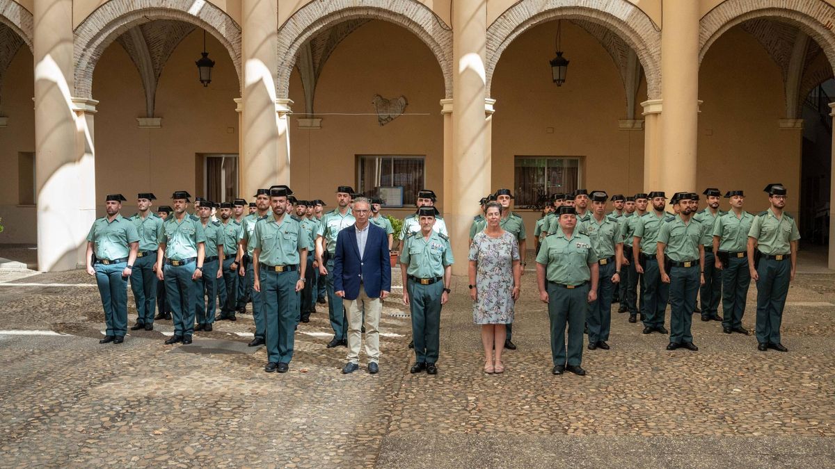 EN IMÁGENES | La Guardia Civil recibe a 47 nuevos agentes en prácticas