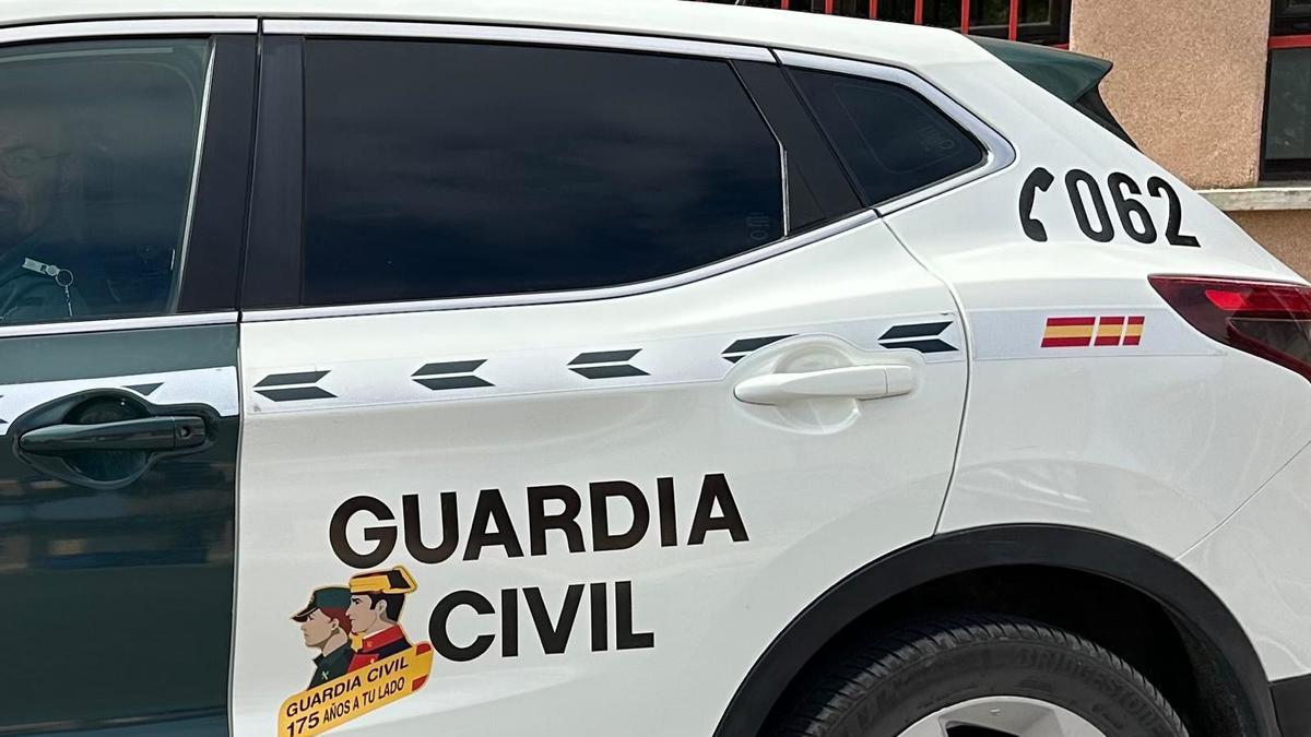 Imagen de un vehículo de la Guardia Civil.