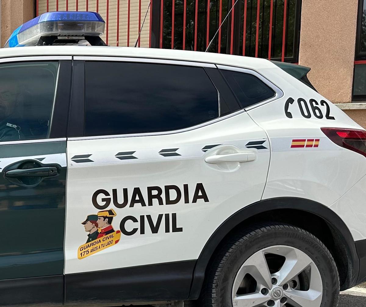 Imagen de un vehículo de la Guardia Civil.