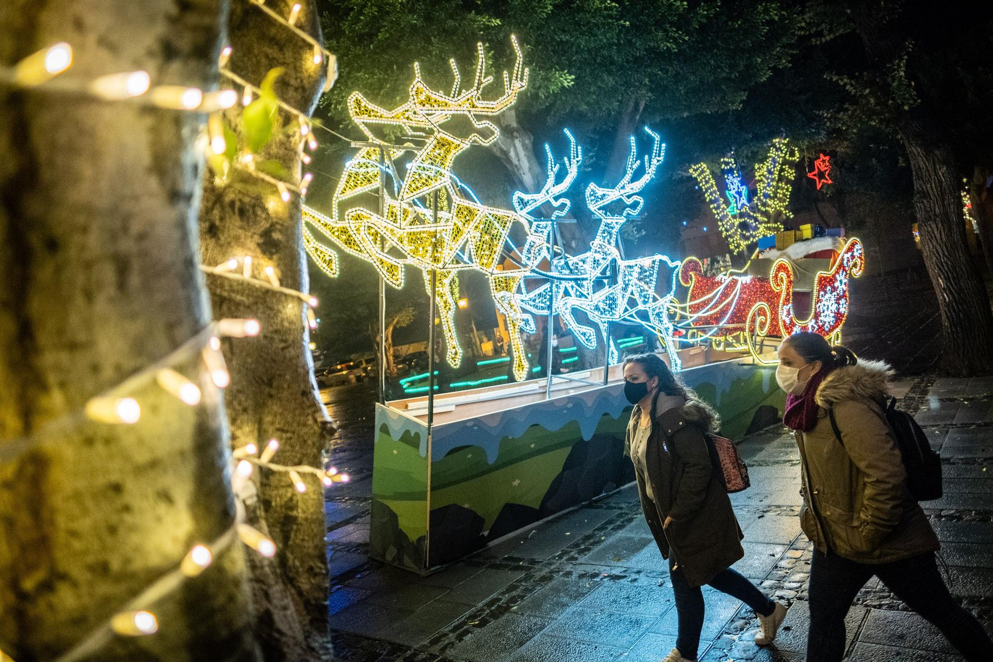 Encendido navideño en La Laguna