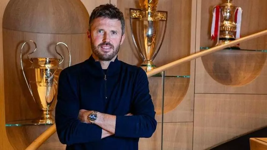 Michael Carrick, nuevo entrenador interino del Manchester United