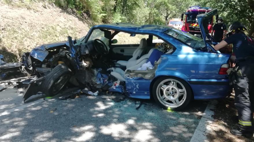 Muere el piloto Víctor Magariños tras un choque en los entrenamientos del Rally de Pontevedra