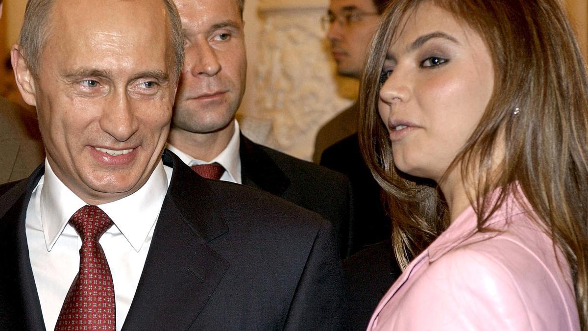 Vladímir Putin junto a Alina Kabaeva.