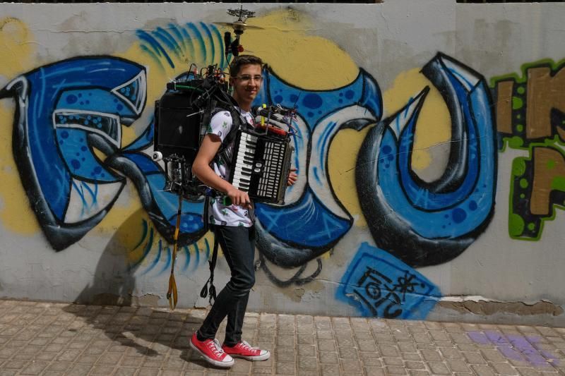 Las Palmas de Gran Canaria. Efrén, el hombre orquesta  | 26/02/2020 | Fotógrafo: José Carlos Guerra