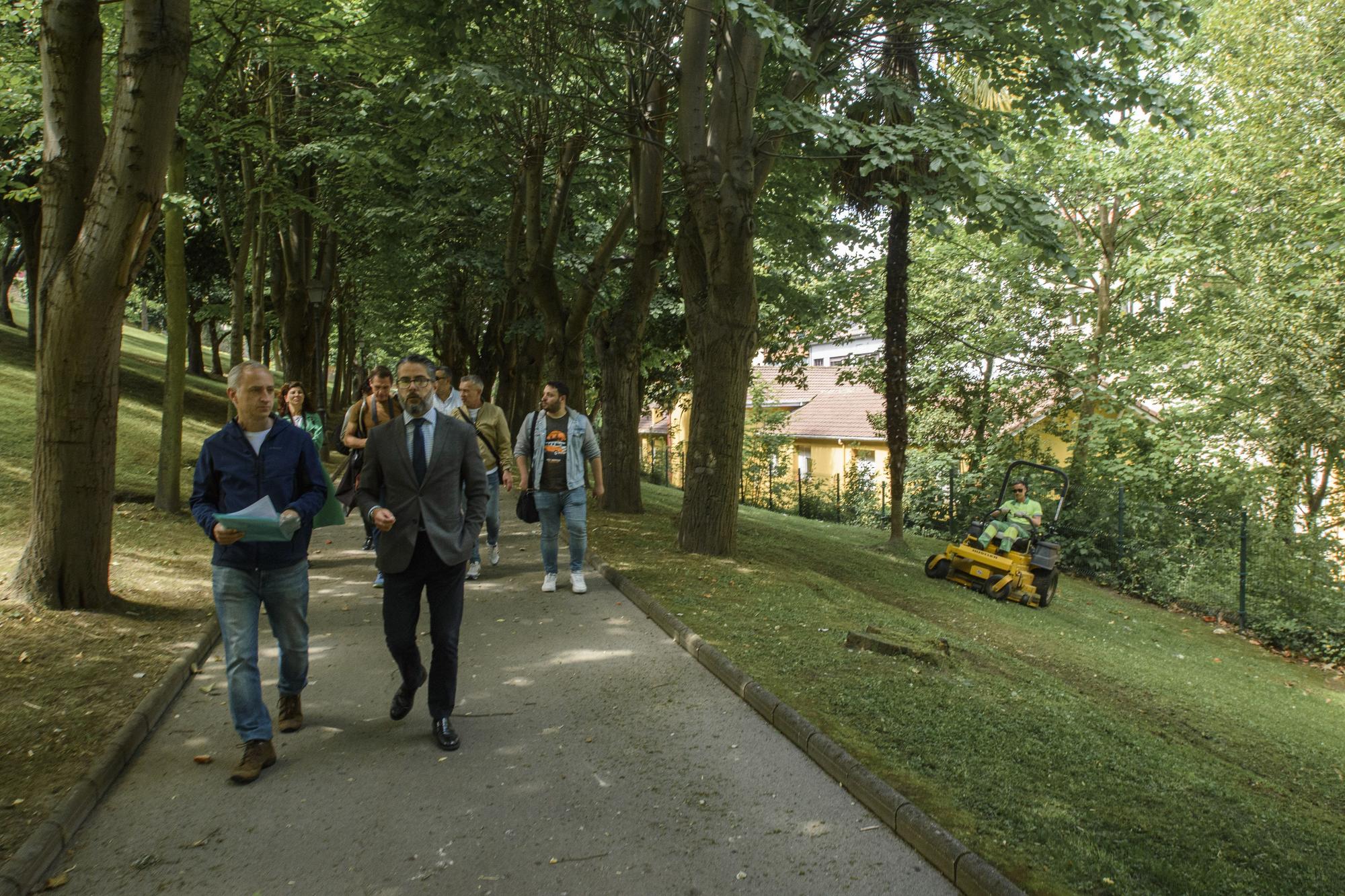 EN IMÁGENES: Así fue el recorrido didáctico en los jardines de La Rodriga en Oviedo