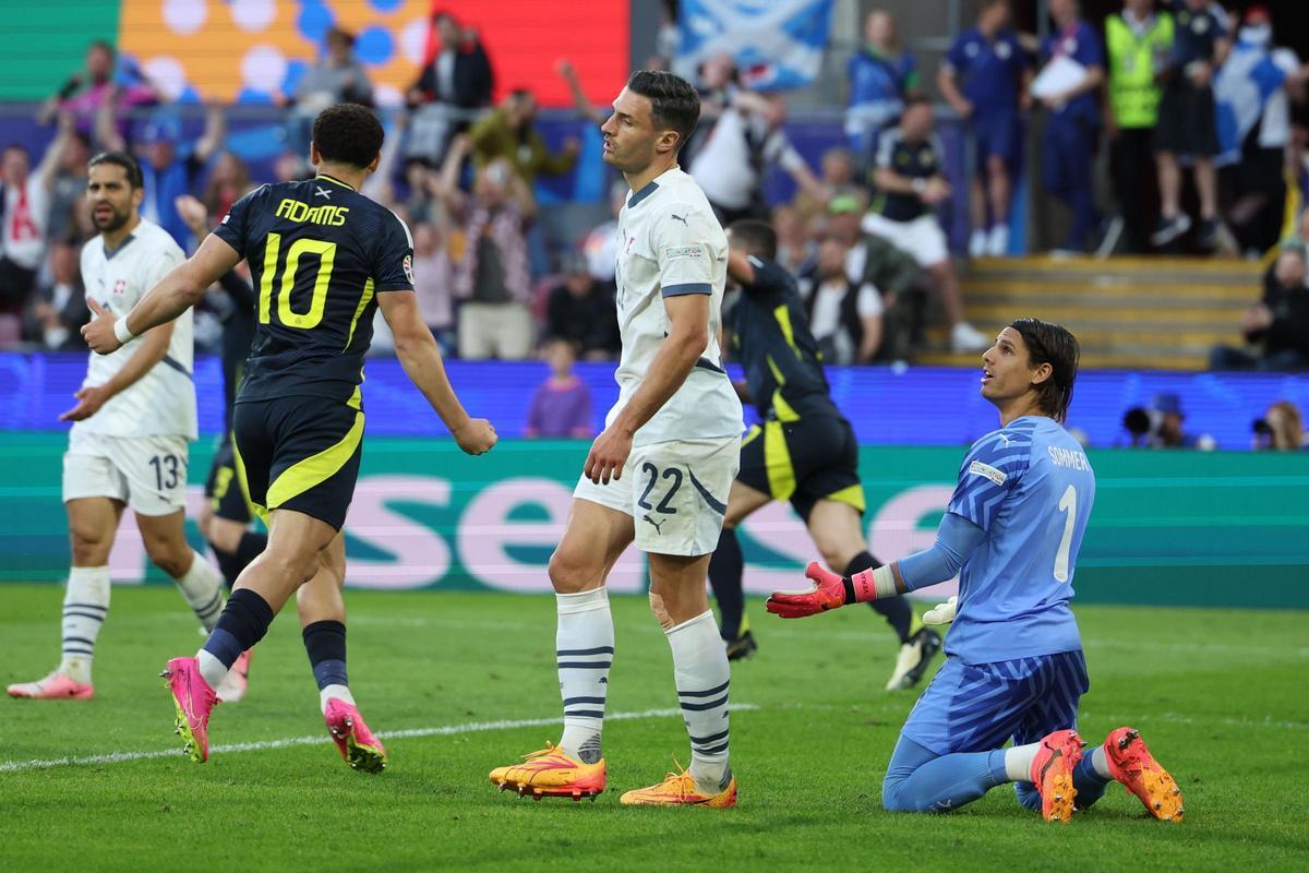 Eurocopa 2024 | Fase de grupos: Escocia - Suiza, en imágenes.