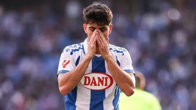 Jarra de agua fría en Cornellà tras el gol anulado a Ramon Terrats