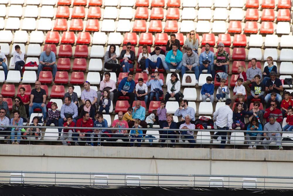 Entrenamiento de la Selección Sub-21 en Murcia