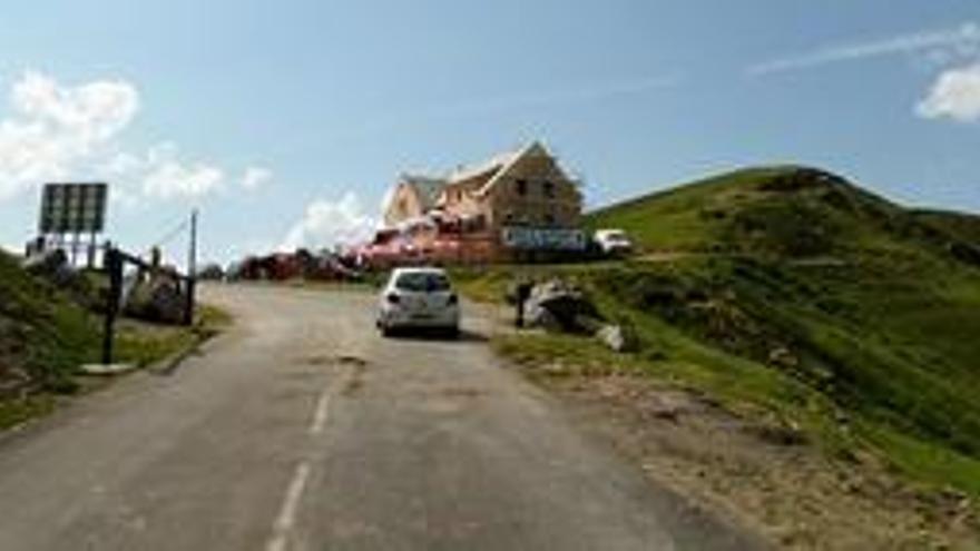 Imagen de la cima del Aubisque.