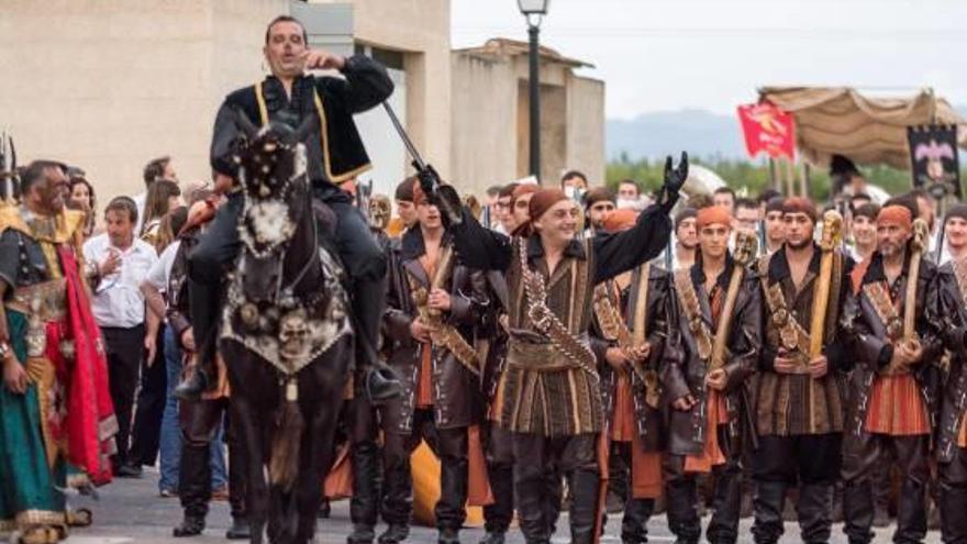 Imatge d&#039;arxiu de les festes de Moros i Cristians d&#039;Alfarrasí.