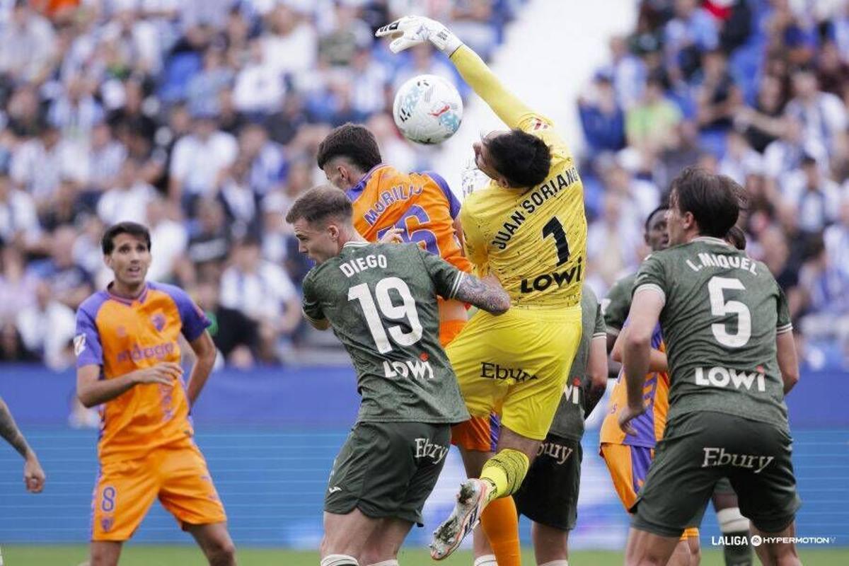 Encuentro jornada 10 LaLiga Hypermotion, entre Leganés y Málaga CF