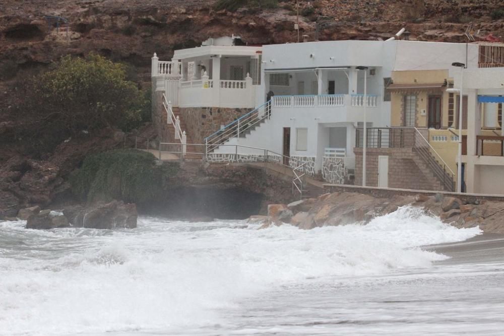 La borrasca Ana, a su paso por Cartagena