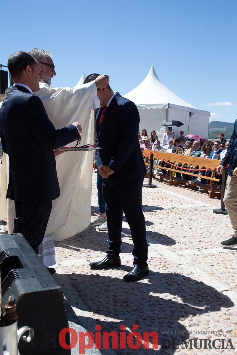 Imposición de nuevos hermanos cofrades de la Vera Cruz de Caravaca