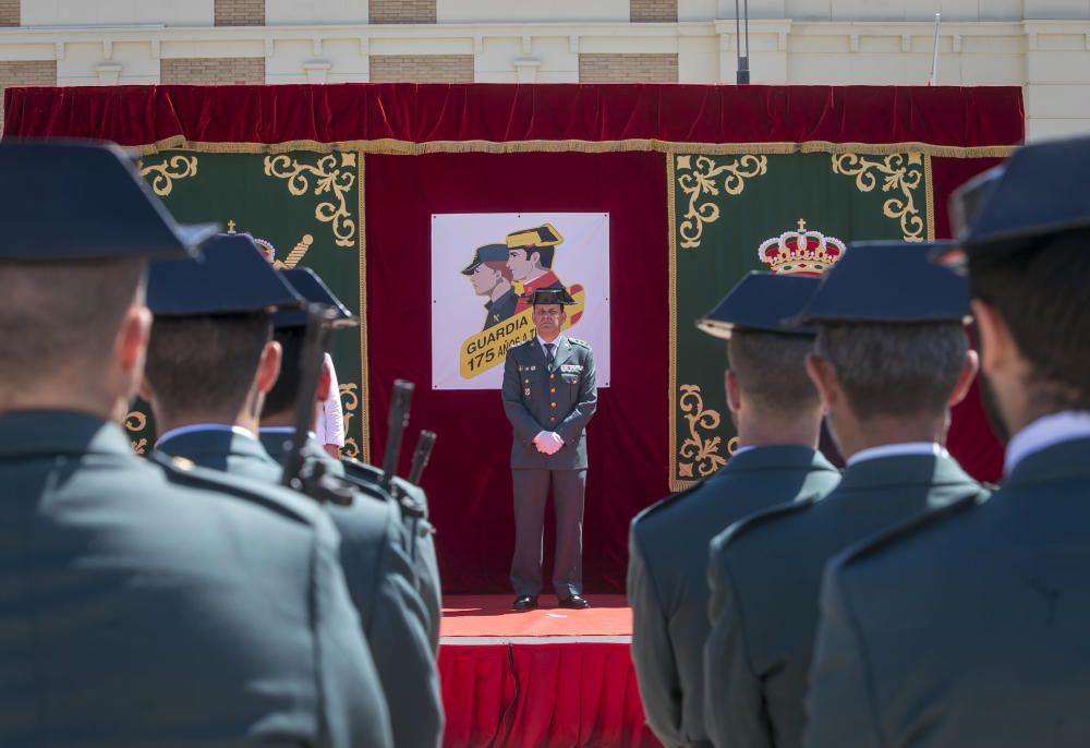 Acto institucional del 175 aniversario de la Guardia Civil en Alicante