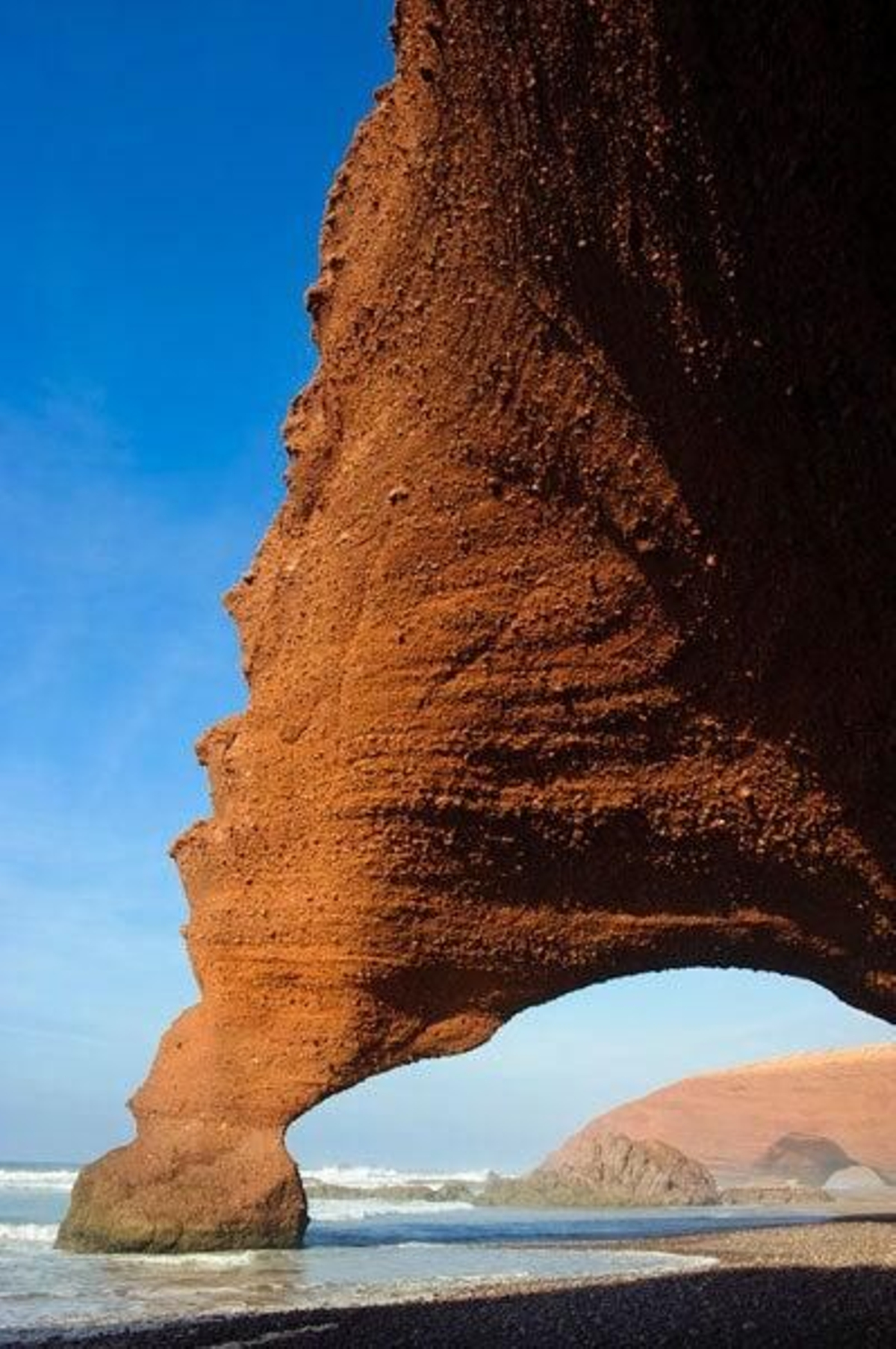 Legzira forma parte del Parque Nacional de Souss-Massa.