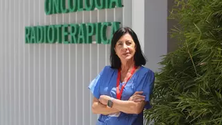 Amalia Palacios, jefa de Oncología Radioterápica del hospital Reina Sofía