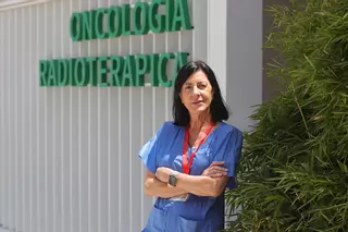 Amalia Palacios, jefa de Oncología Radioterápica del hospital Reina Sofía