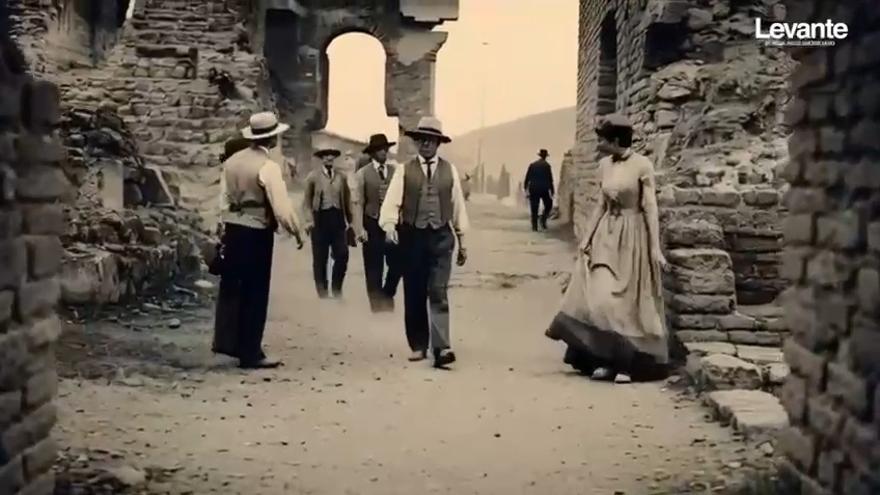 Un vecino de Sagunt da vida al pasado de Sagunt con ayuda de la IA