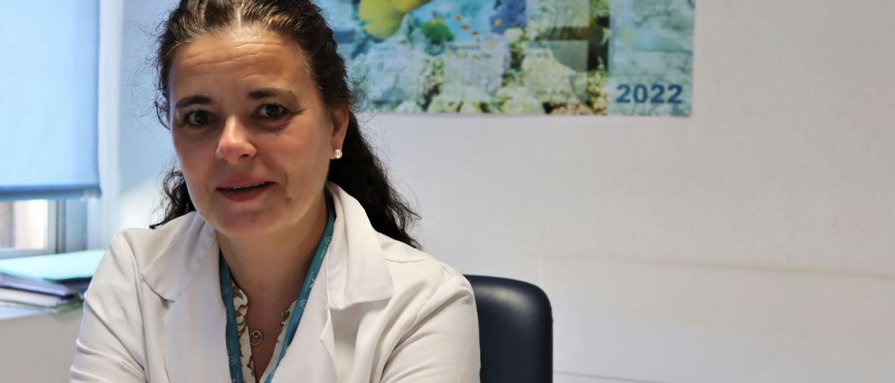 La investigadora del Hospital Regional, María Jesús López.