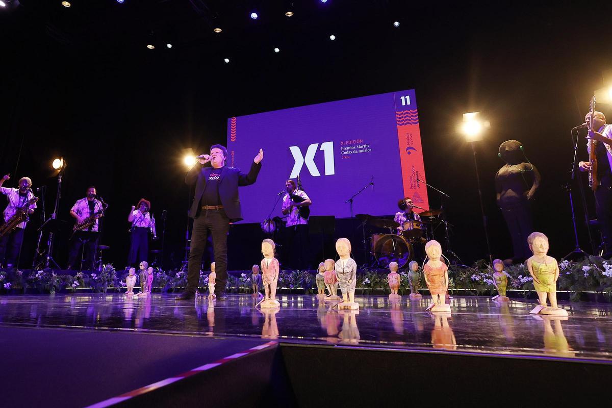 Entrega de los premios de la música gallega Martín Códax
