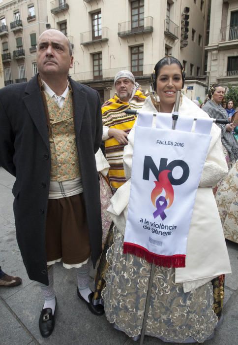 Las fallas en la Diputación contra la violencia machista