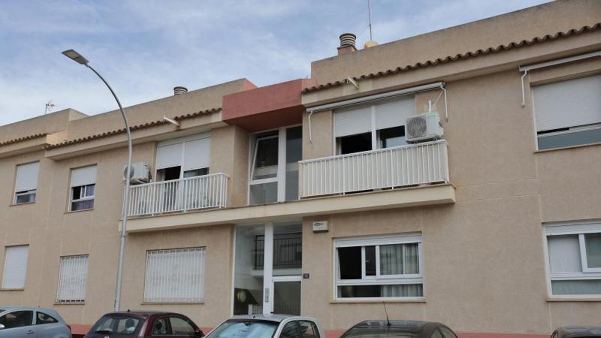 El edificio de la calle Pisa, en sa Vileta, donde se produjo la intoxicación por gas.