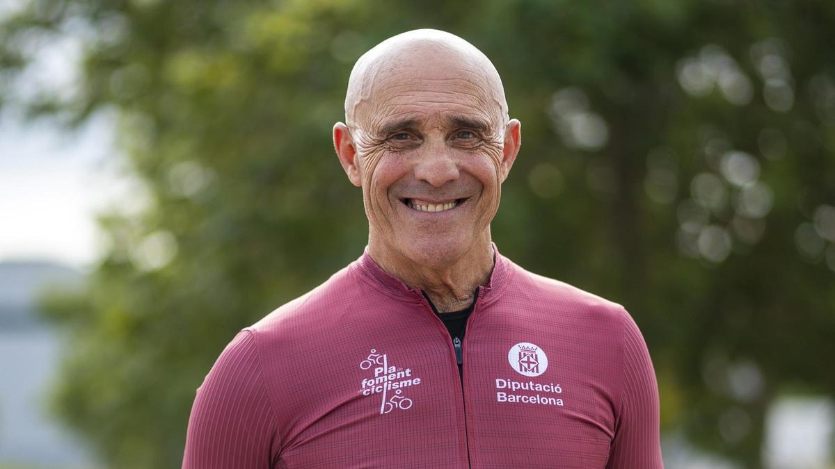 Paco Corbacho, ciclista aficionado desde hace 35 años