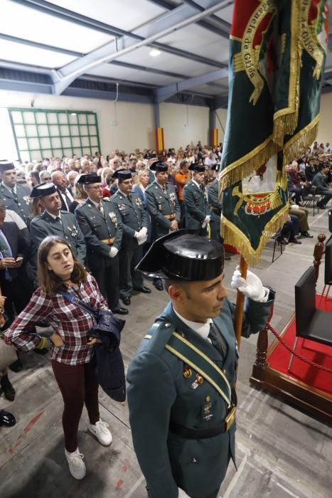 Festividad del Pilar celebrada por la Comandancia de la Guardia Civil de Gijón