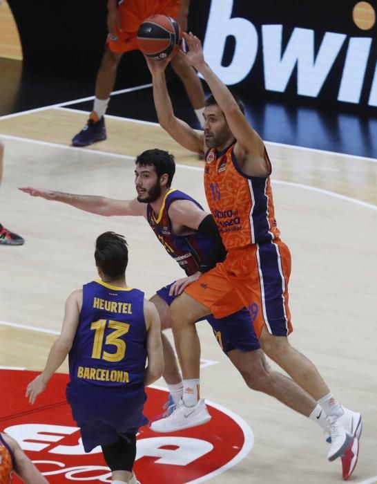 Partido de Euroleague Valencia Basket - FC Barcelona