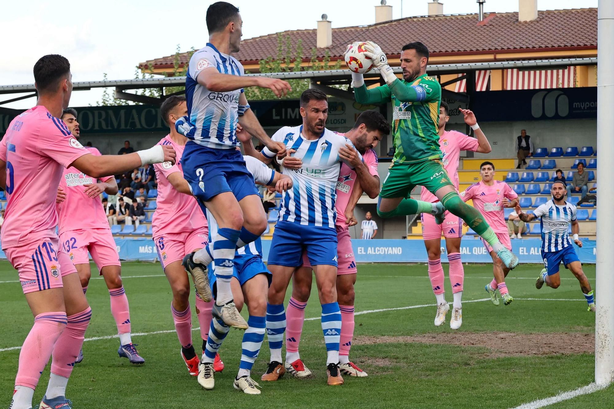 El Alcoyano de Garrido empata ante el Recreativo de Huelva 0 - 0