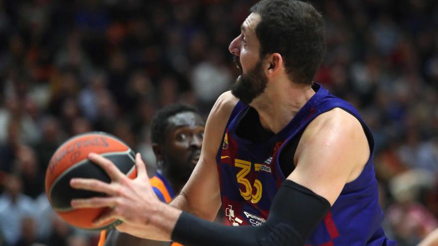 Así culminó Mirotic la remontada del Barcelona