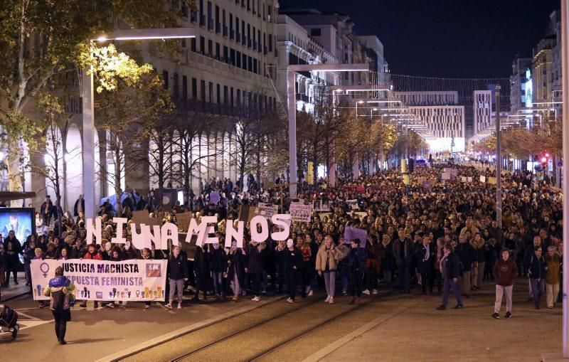 Marcha contra la violencia de género