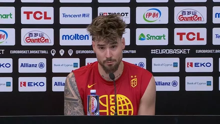 Juancho Hernangómez: "Ellos han salido con el cuchillo entre los dientes"