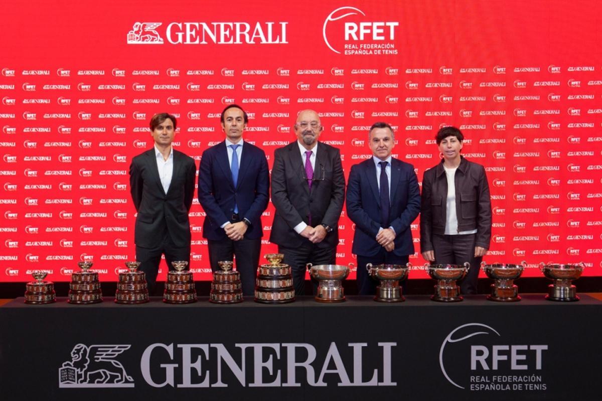 La RFET y Generali se unen para impulsar el tenis español