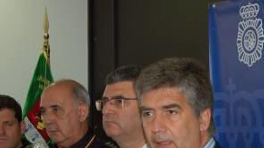 El director general de la Policía ayer en Alicante