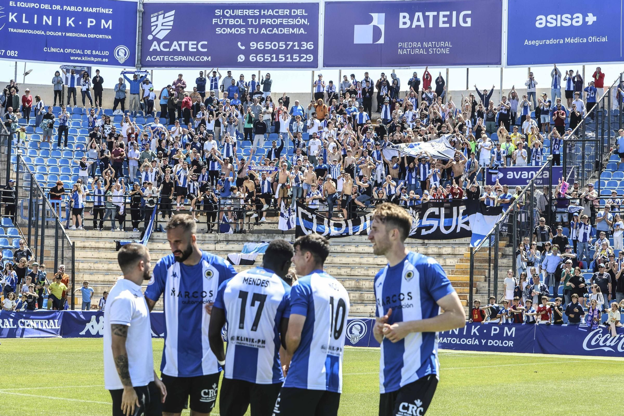 Las imágenes del Hércules CF- Peña Deportiva (5-1)