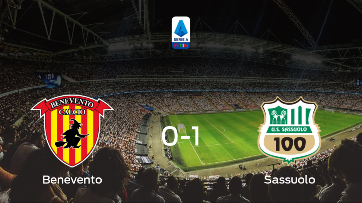 Triunfo del Sassuolo ante el Benevento (0-1)