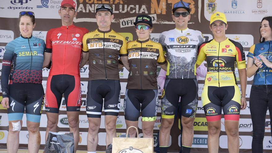 El malagueño José Márquez, segundo en la Vuelta Andalucía de MTB