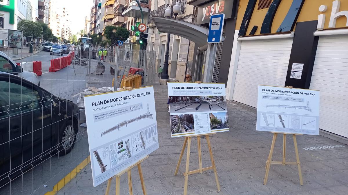 Imágenes de cómo quedará el proyecto de modernización, al inicio de las obras de la avenida.