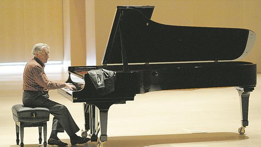 El pianista Joaquín Achúcarro llega al Auditori de Castelló el día 24