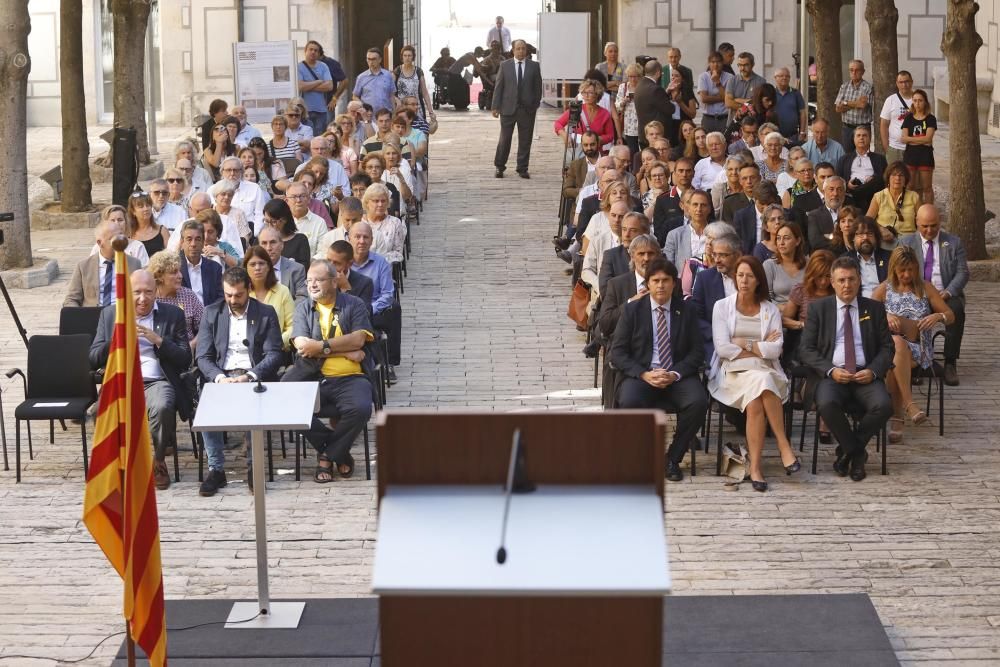 Acte institucional amb motiu de la Diada a Girona