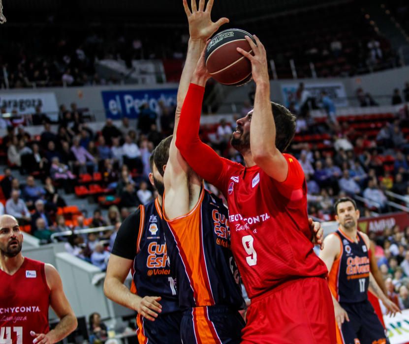 CAI Zaragoza - Valencia Basket, en imágenes