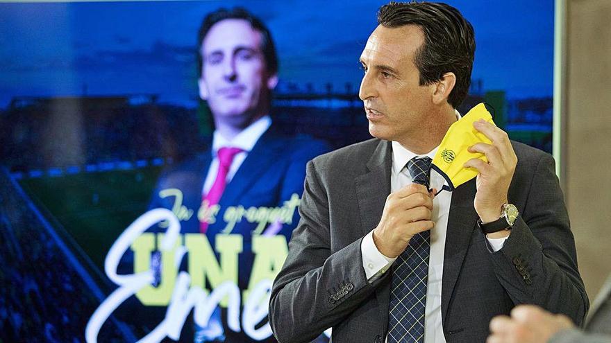 Unai Emery, en su presentación con el Villarreal.