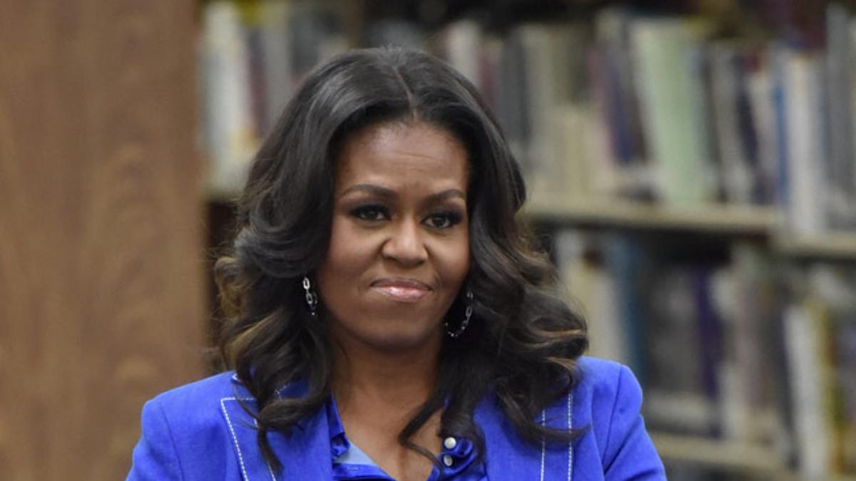 Michelle Obama, durante la promoción de su libro 'Becoming'