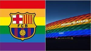 El Barça recolza a les seves xarxes el moviment LGTBI