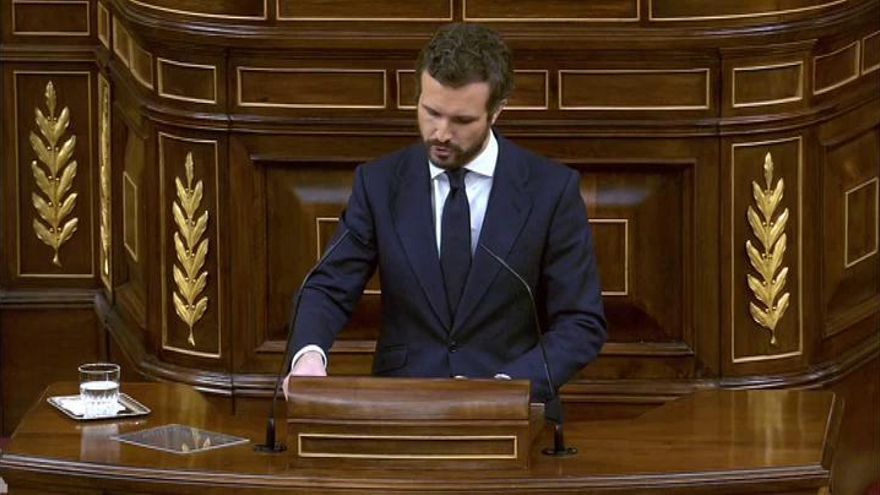 Casado: "El Covid-19 solo se vence con mascarillas no con mordazas"