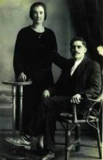 Luis Cienfuegos y su mujer