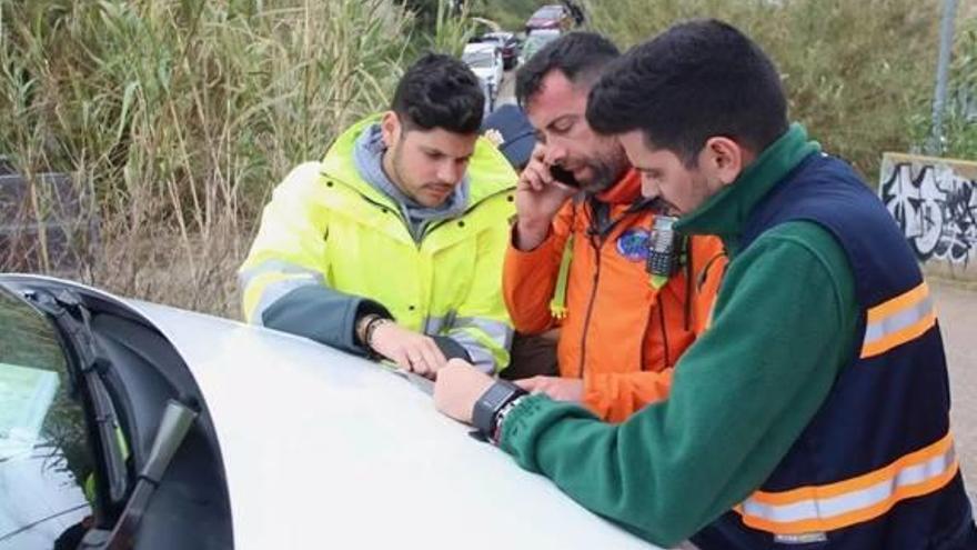 El Grupo de Rescate de Cox participa en la búsqueda del niño desaparecido en Almería