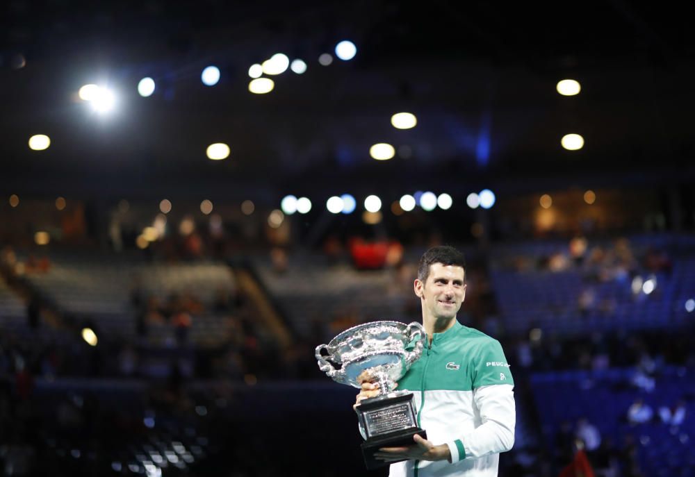 Final del Open de Australia: Djokovic - Medvedev